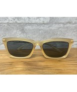 Michael Kors Stowe Rectangular Sunglasses Sunshine Yellow MK2087U 357087 - £50.16 GBP