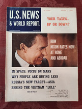 U S News World Report Magazine August 11 1969 How Nixon Rates Home And Abroad - £10.82 GBP