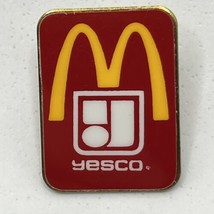 McDonald’s Yesco Corporate Partnership Employee Crew Enamel Lapel Hat Pin - $5.95