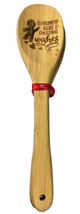 Christmas Wooden Spoon And Fork Bamboo Gingerbread Holiday Baking Serving Table - £7.12 GBP