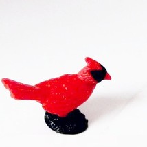 Toy Bird Cardinal Set/3 11892 Game Pcs Micro-mini Doll House Shoppe Miniature - £3.60 GBP