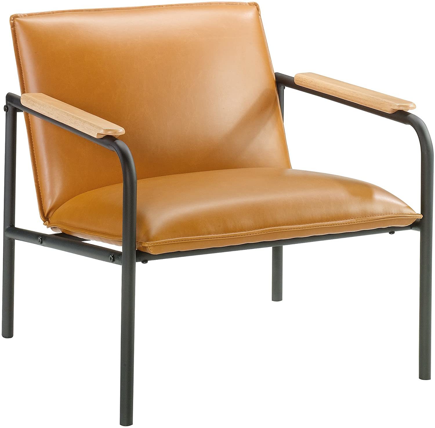 Sauder Boulevard Café Lounge Chair, Camel finish - $161.99