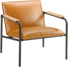 Sauder Boulevard Café Lounge Chair, Camel finish - £127.39 GBP