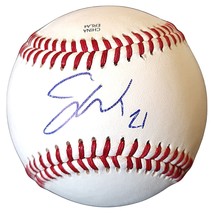 Jared Walsh Texas Rangers Signed Baseball LA Angels Autograph Ball Proof COA TX - £71.21 GBP