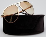 New TOM FORD Xavier TF1060 30F Gold Sunglasses 64-14-135mm B60mm Italy - £175.61 GBP