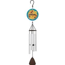 Welcome Ladybug Life Wind Chime Outdoor Garden Windchimes 27 Inches New - $44.53