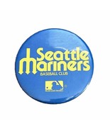 Vintage 70s Seattle Mariners Button Pin MLB Button House Trident Logo 3.... - $20.58 CAD