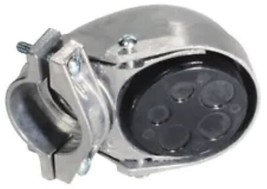 1-1/4&quot; aluminum service entrance cap, clamp on style, NEW - $186.21 MXN