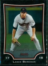 2009 Baseball Trading Card TOPPS Bowman Chrome #143 LANCE BERKMAN Houston Astros - £6.61 GBP