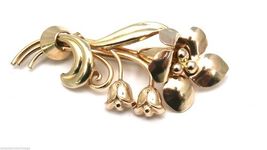 Cal-Art Brooch Sterling Vintage  120th  12K GF 1940s - $22.95