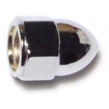 7/16&quot;-20 Chrome Plated Grade 2 / A307 Steel Fine Thread Acorn Cap Nuts - $32.57