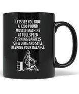 PixiDoodle Sassy Barrel Racing Horse Lovers Coffee Mug (11 oz, Black) - €22,50 EUR+