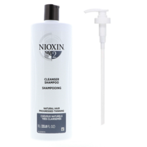 Nioxin System 2 Cleanser Shampoo, 33.8 oz- Pump - £31.12 GBP