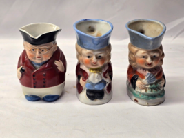 Vintage TOBY Jug Creamer Pitcher COLONIAL MEN With Eye Glasses Japan - S... - $316.67 MXN