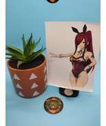 Fairy Tail - Erza Scarlet - Waterproof Anime Vinyl Sticker / Decal - £2.35 GBP+