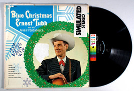 Ernest Tubb - Blue Christmas (1964) Vinyl LP • Honky Tonk, Texas Troubadours - £12.81 GBP