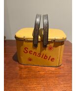 Antique SENSIBLE Lunch Box Lunch Pail - $64.34