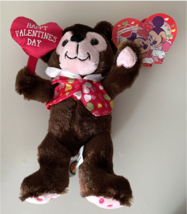 Disney Parks Happy Valentines Day Plush Duffy Bear NEW NLA