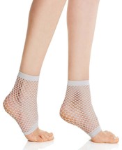 Vince Camuto Womens Open Toe Fishnet Anklet Socks Lunar Rock Size One Size - £22.01 GBP