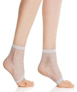 Vince Camuto Womens Open Toe Fishnet Anklet Socks Lunar Rock Size One Size - £21.86 GBP