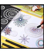 22 Pcs Spirograph Drawing Toy Set Interlocking Gears Wheel Painting Accessories - £2.96 GBP - £5.25 GBP