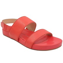 Isaac Mizrahi Live Women Slingback Sandals Jackson Size US 9.5M Bright Coral Red - £22.29 GBP