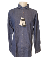 Matinique &#39;Trostol BCW&#39; Dark Denim Button Down Shirt, Men&#39;s Size XL, NWT - $39.08 CAD