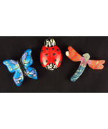 Comfort Clay Handcrafted Charms of Choice Butterfly, Lady Bug New Free U... - £5.99 GBP