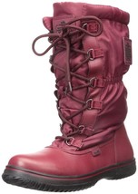 Coach Sage Women&#39;s Black Cherry Signature Cold Weather Boots 5.5 NEW IN BOX - £73.26 GBP