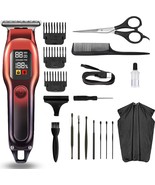 Male Beard Trimmer, Male Professional T-Liners Clippers,, Red Gifts For ... - $743.44 MXN