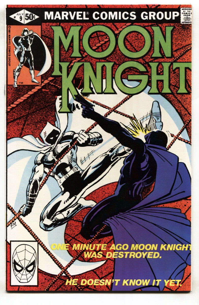MOON KNIGHT #9-1981-MARVEL-COMIC BOOK NM- - £35.48 GBP