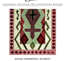 1900s Tapestry Crochet Navaho Cross Blanket or Afghan - Pattern (PDF 1938) - £2.95 GBP