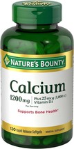 Nature&#39;s Bounty Calcium Carbonate &amp; Vitamin D, 1200mg Calcium &amp; 1000IU Vitamin D - £44.75 GBP