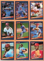 1986 Donruss Philadelphia Phillies Team Lot 22 Steve Carlton Darren Daulton RC ! - £4.01 GBP