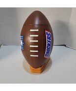 Vintage 2003 SNICKERS NFL Football  Snack Candy Bowl w Kicking Tee Stand... - $13.95