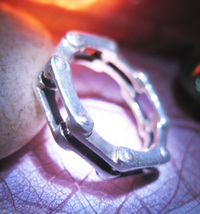 Haunted ring CELTIC SOUL PROTECTION HIGH MAGICK 925 CHAIN MOTIF  WITCH C... - £21.18 GBP