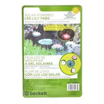 Beckett Solar LED Lily Lights for Ponds - $25.60