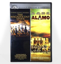 The Magnificent Seven / The Alamo (2-Disc DVD, 1960, Widescreen)  Like New ! - $13.98