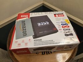 BOSS Audio R1100MK 1100W Monoblock Car Amplifier and 8 Gauge Wiring Kit - $108.90