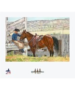 LIMITED EDITION GICLEE PRINT- &quot;AMERICAN COWGIRL #15 - KIM CRAGO - SOUTH ... - $410.00