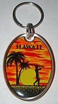 Key Chain - HAWAII (Surfer, Sunset) - $10.00
