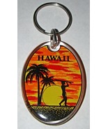 Key Chain - HAWAII (Surfer, Sunset) - $13.67 CAD