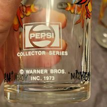 2 YOSEMITE SAM PEPSI COLLECTIBLE GLASSES 1973 image 4