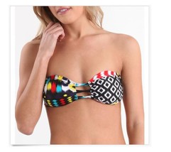 Jrs Women&#39;s Billabong Ericka Ethnic Bikini Bandeau Swim Suit New $80 - £23.63 GBP