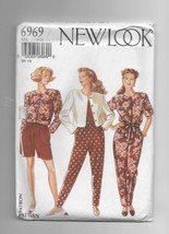 New Look Sewing Pattern 6969 Jacket Pants Shorts Jumpsuit Misses Size 8-18 - £6.28 GBP