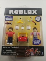 RARE Roblox Where&#39;s the Baby Game Pack &amp; Virtual Item Code Celebrity Series 2 - £17.55 GBP