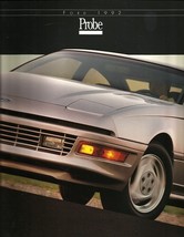 1992 Ford PROBE sales brochure catalog US 92 LX Turbo GT - $8.00
