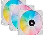CORSAIR iCUE SP120 RGB ELITE Performance 120mm PWM Triple Fan Kit with i... - £90.08 GBP