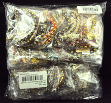 Rhinestone Bracelets Single Strand ~ Wholesale Lot 72 Pcs ~ Assorted Colors! - £110.33 GBP