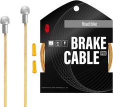 Cnc Bike Brake Cable For Road Bike，Pro Slick Polished Bicycle Brake Cable For - £33.17 GBP